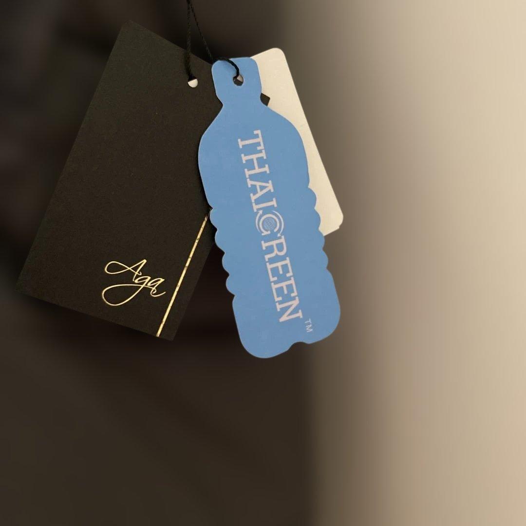 【新品】Aga エコファーベスト （チャコールグレー）