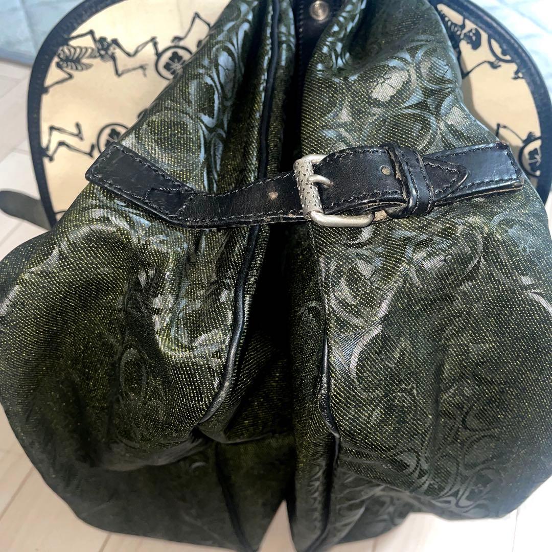 エヴィス/EVISU/YAMANE/家紋/モノグラム/ショルダーバッグ/