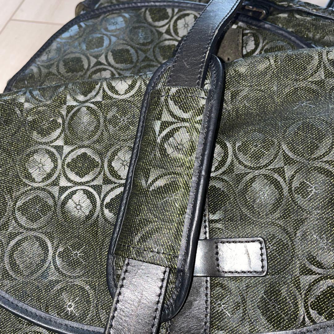 エヴィス/EVISU/YAMANE/家紋/モノグラム/ショルダーバッグ/