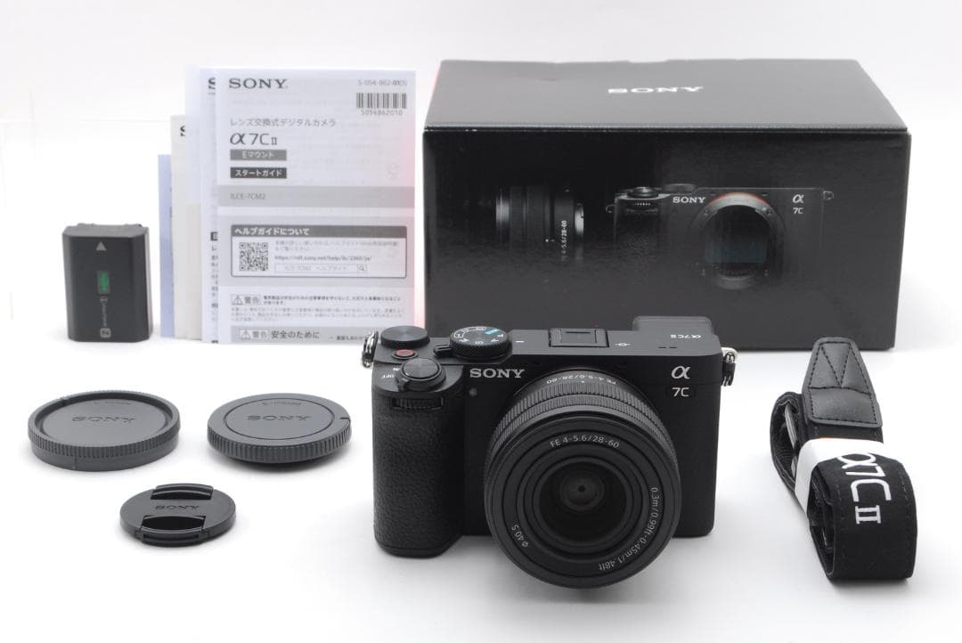 SONY α7C II レンズキット 極美品 約3067回 付属品完備 a7C2