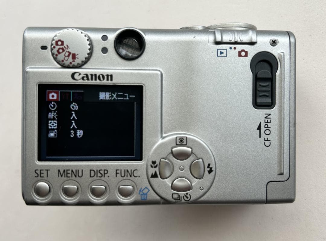 【極上美品】Canon IXY 400 PC1038 動作確認済 バッテリー新品