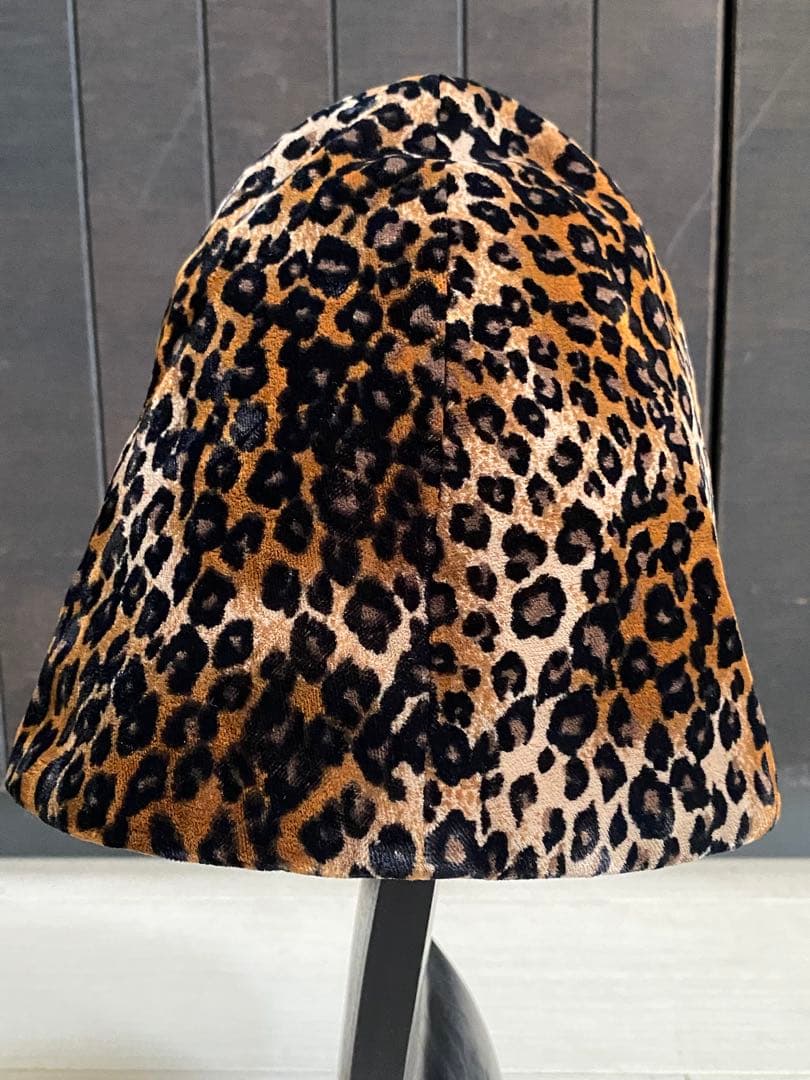帽子 tao COMME des GARCONS Leopard Bucket Hat