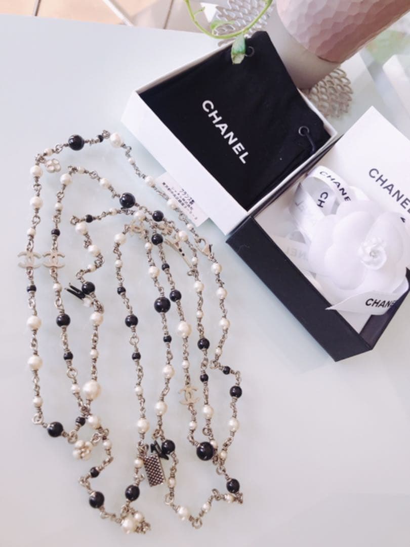 シャネル ロングネックレス