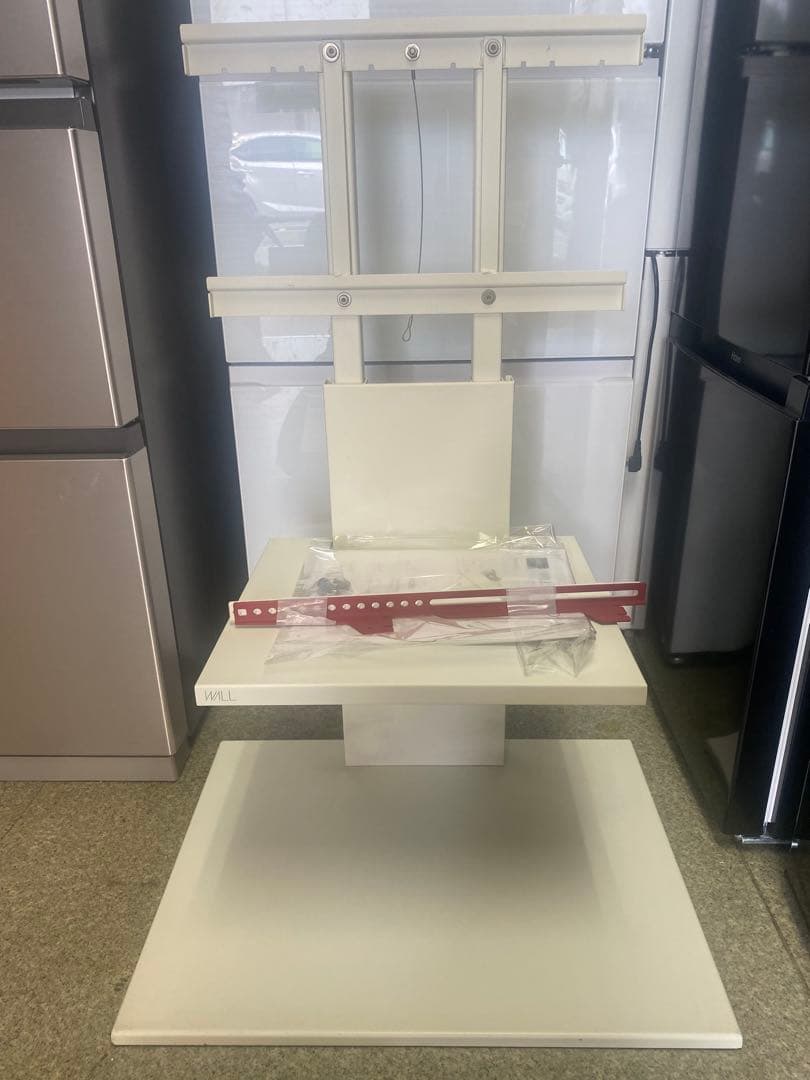 じゆんじゆん　テレビスタンド WALL V2 ロータイプ 棚板付き