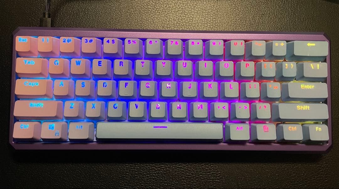 メカニカル 自作 キーボード ホットスワップ　アルミケース