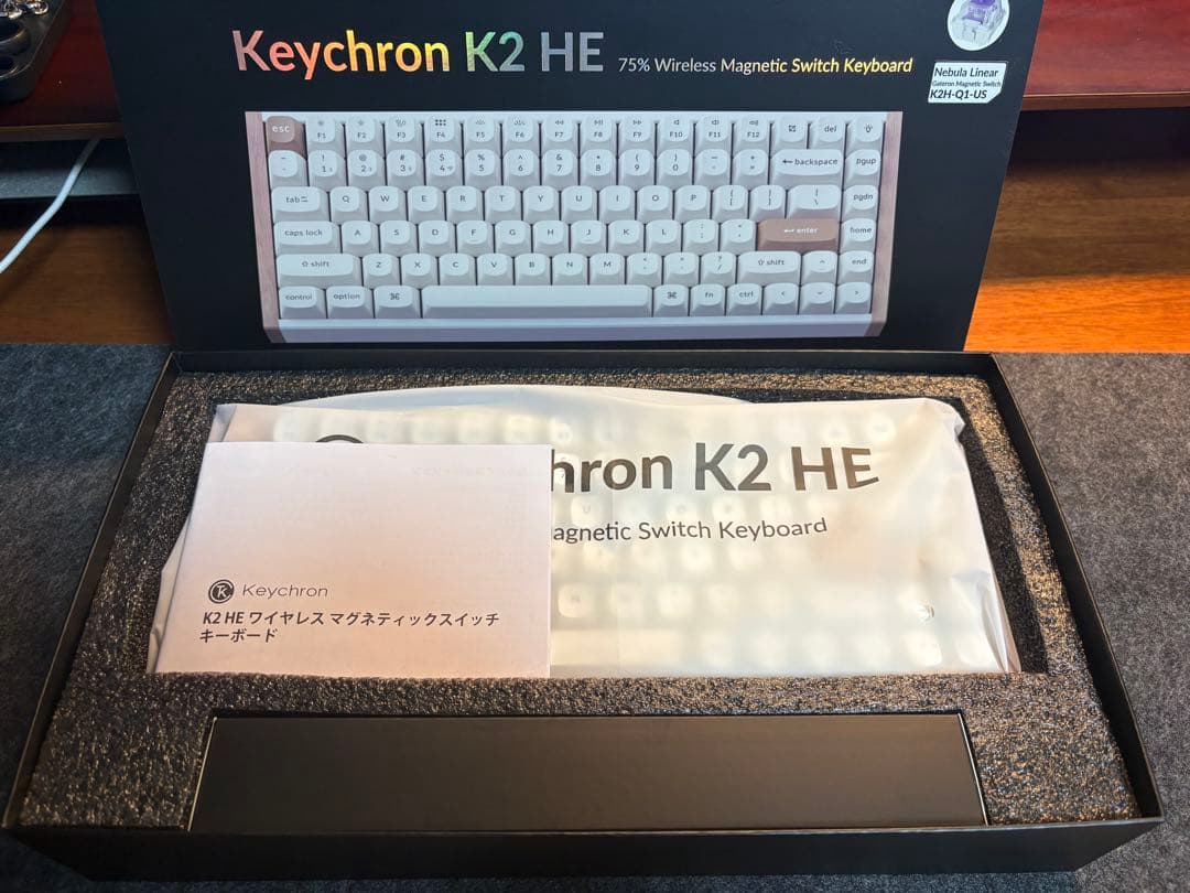 Keychron K2 HE ホワイト