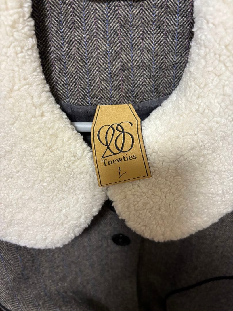 TNEWTIES 袋いっぱい松ぼっくりを拾った　2WAYウールブレンドジャケット
