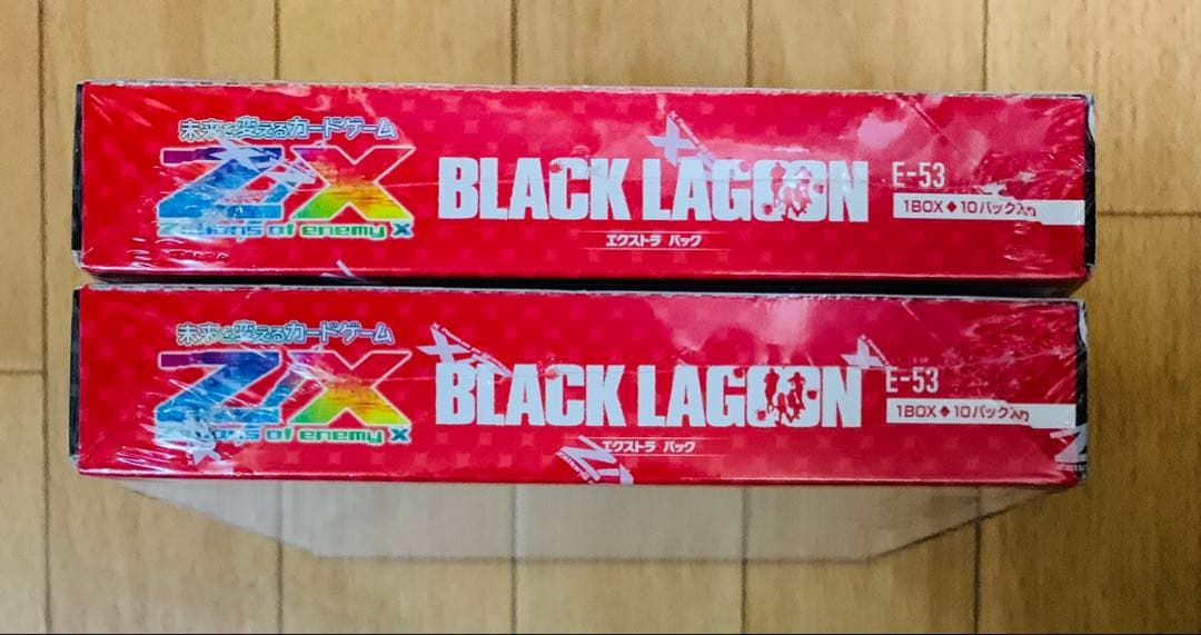 新品 お得 Z/X ゼクス BLACK LAGOON ブラックラグーン 2BOX