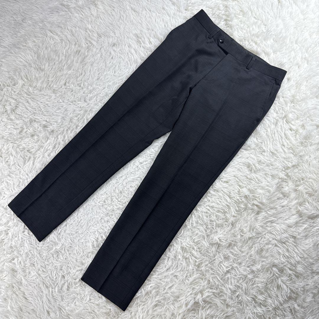 スーツセレクト スリーピーススーツ シャドーチェック メンズ Y4 スリム