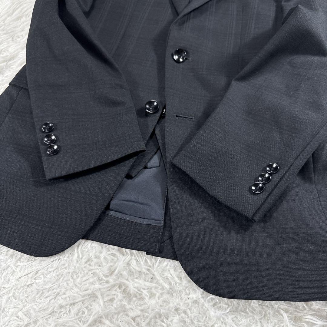 スーツセレクト スリーピーススーツ シャドーチェック メンズ Y4 スリム