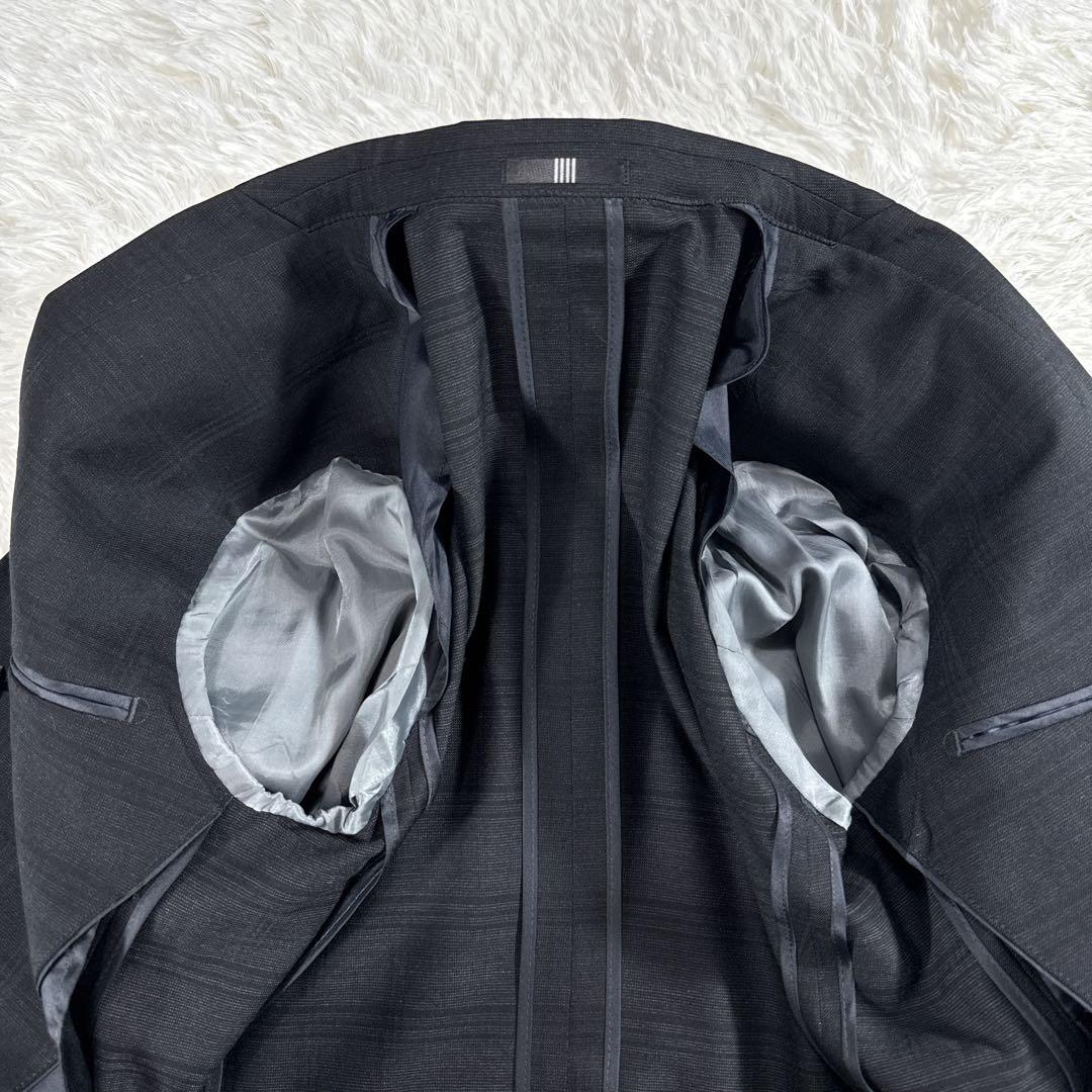 スーツセレクト スリーピーススーツ シャドーチェック メンズ Y4 スリム