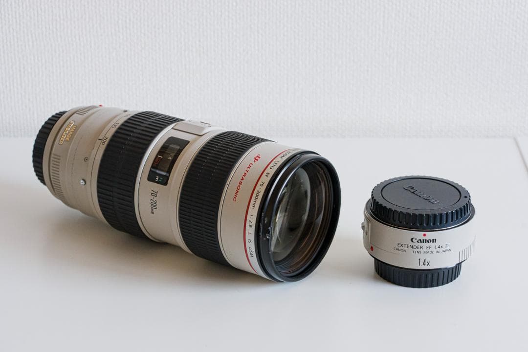 Canon EF70-200mm F2.8L IS USM＋1.4x ※難あり