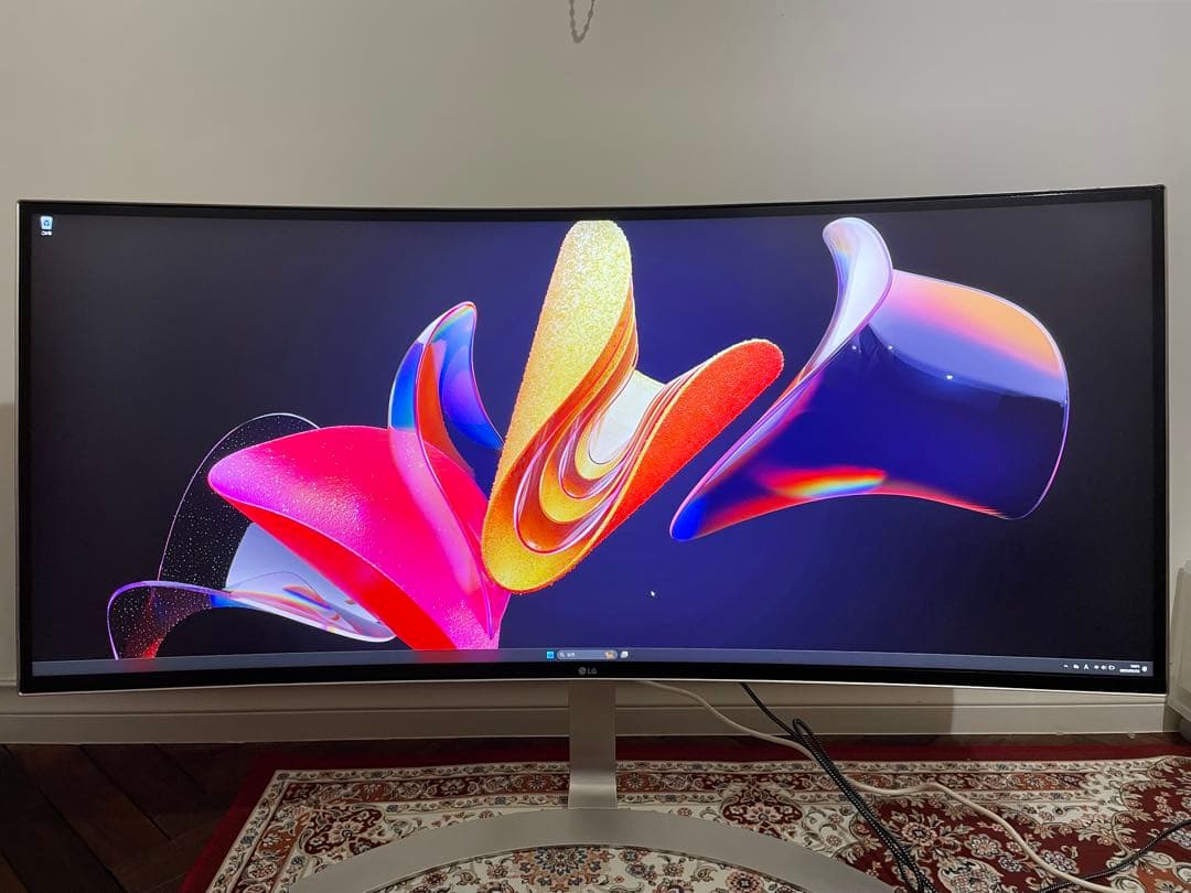 LG モニター ディスプレイ 38UC99-W 曲面 3840×1600