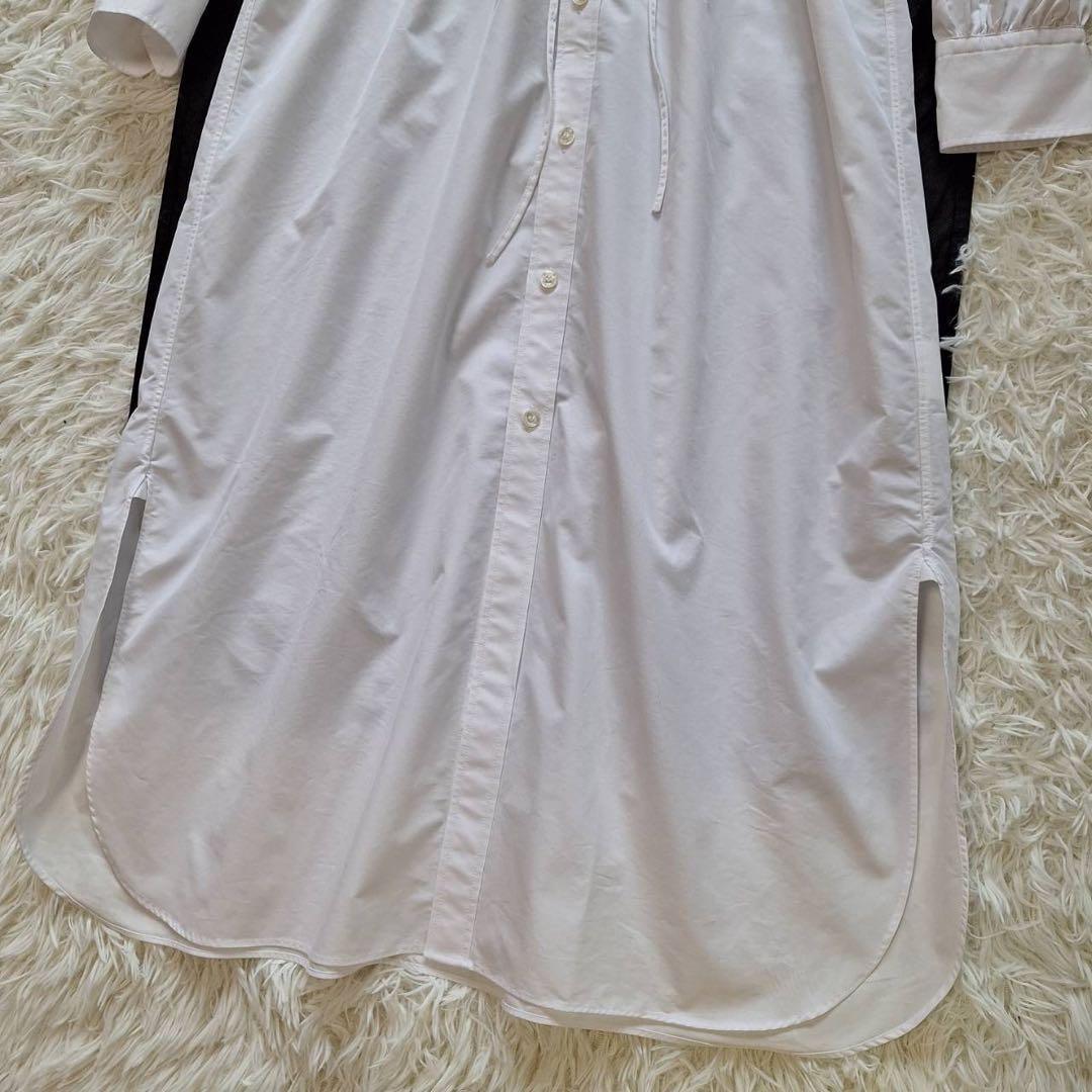 美品✨HYKE×BIOTOP 別注 定価4.6万 ロングシャツワンピース