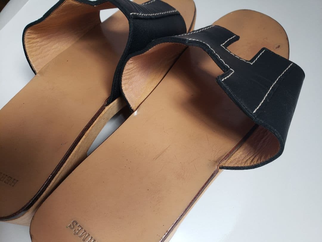 HERMES　エルメスサンダル　ケブラール　38