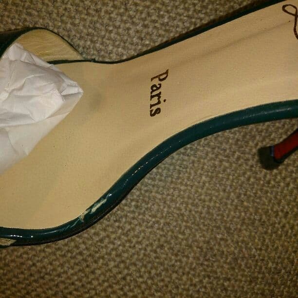 【小難あり】ルブタン サンダル 35 1/2 23cm 35ハーフ