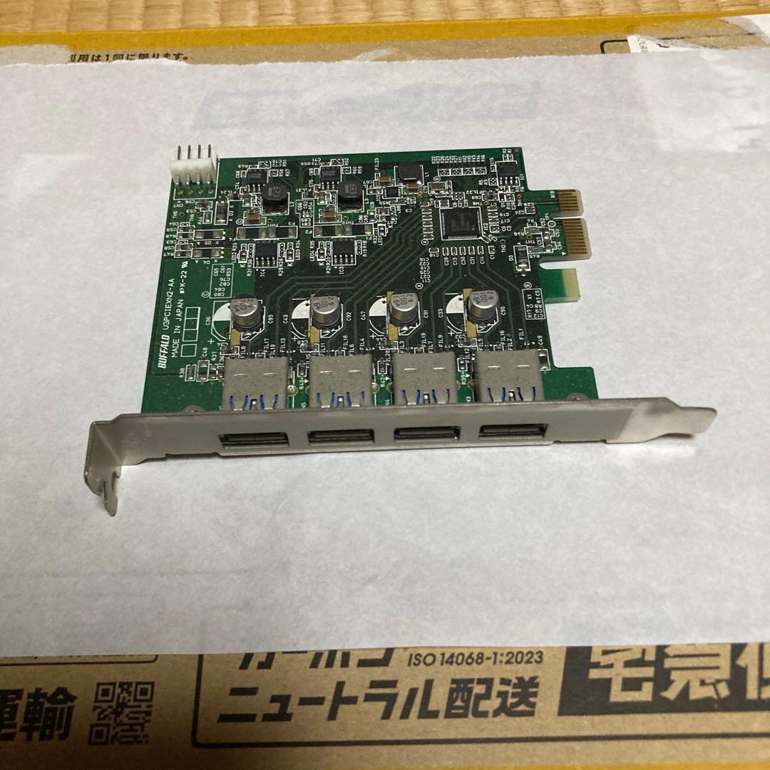 BUFFALO USB3.0拡張カード 4ポート IFC-PCIE4U3S