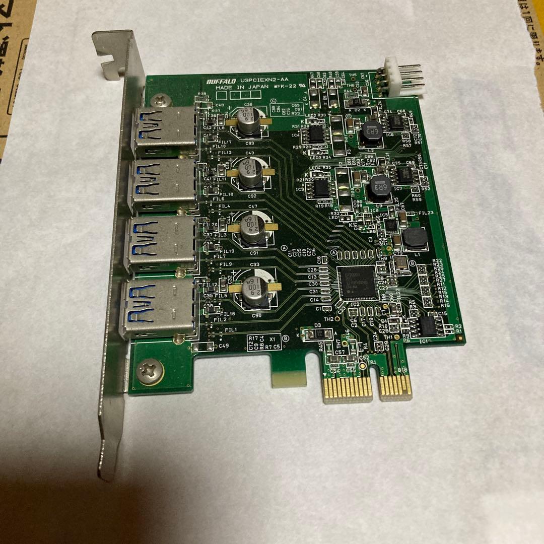 BUFFALO USB3.0拡張カード 4ポート IFC-PCIE4U3S