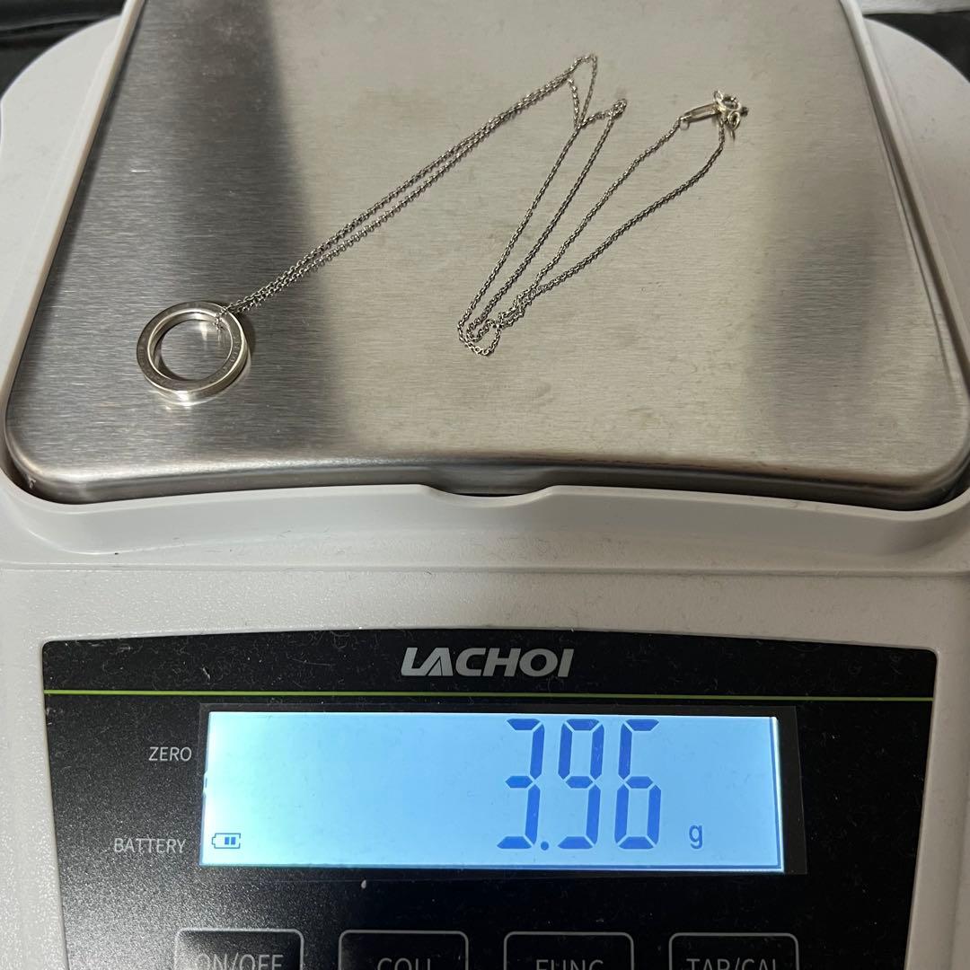 ティファニー TIFFANY 1837 サークル ペンダント ネックレス SV