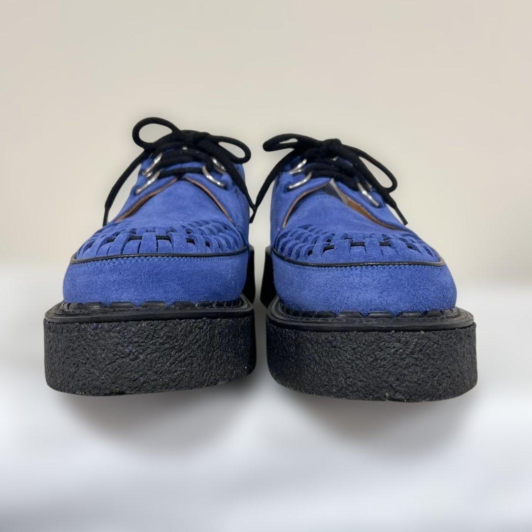 ジ*郎様 E COX ギブソン 3588 ロイヤルブルースエード UK