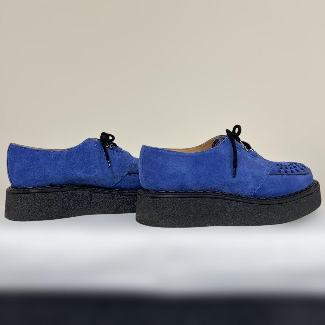 ジ*郎様 E COX ギブソン 3588 ロイヤルブルースエード UK