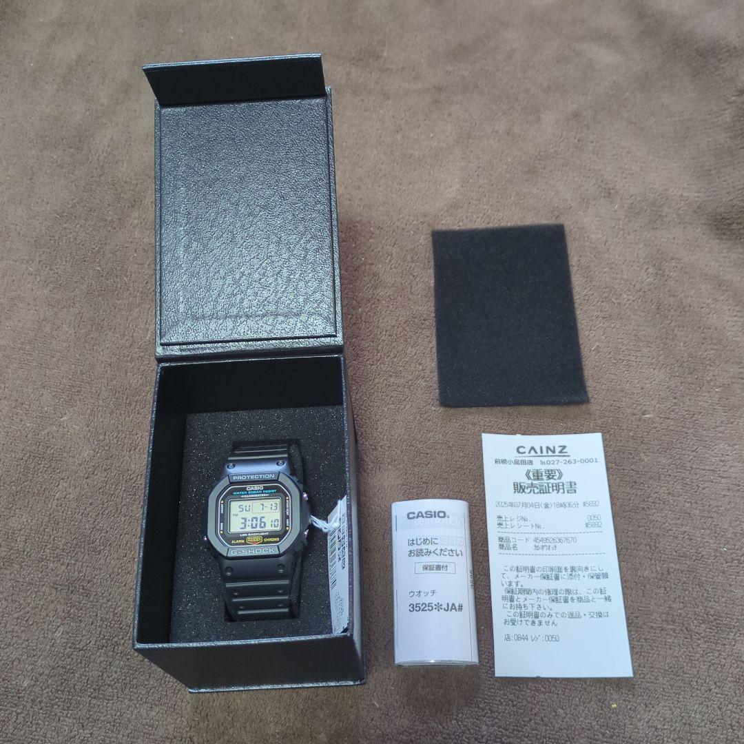 気*シ様 ⑤カシオCASIOGSHOCKDW5600UE1JFLED箱保証取説新