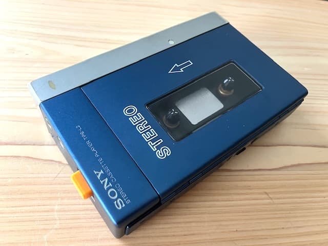 唯斗 高音質 整備済完全動作品 SONY TPS-L2 新品ヘッドホン付