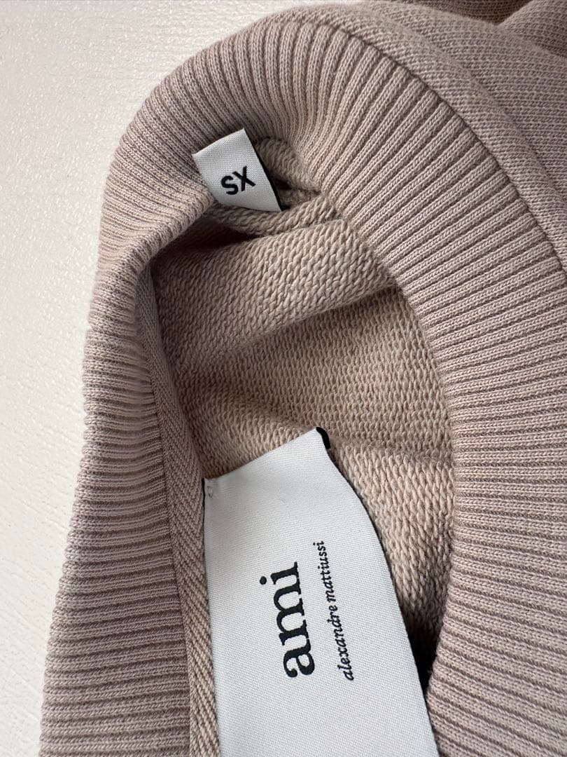 アミパリス　Ami de Coeur パッチ スウェットシャツ XS