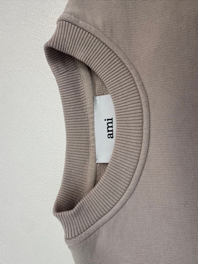 アミパリス　Ami de Coeur パッチ スウェットシャツ XS