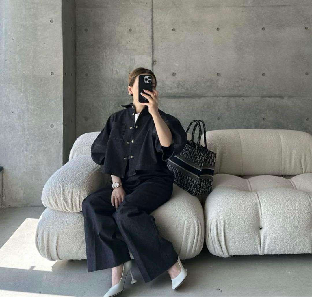 ガーリッシュ　girlish セントセシリア　ランタンデニムジャケット