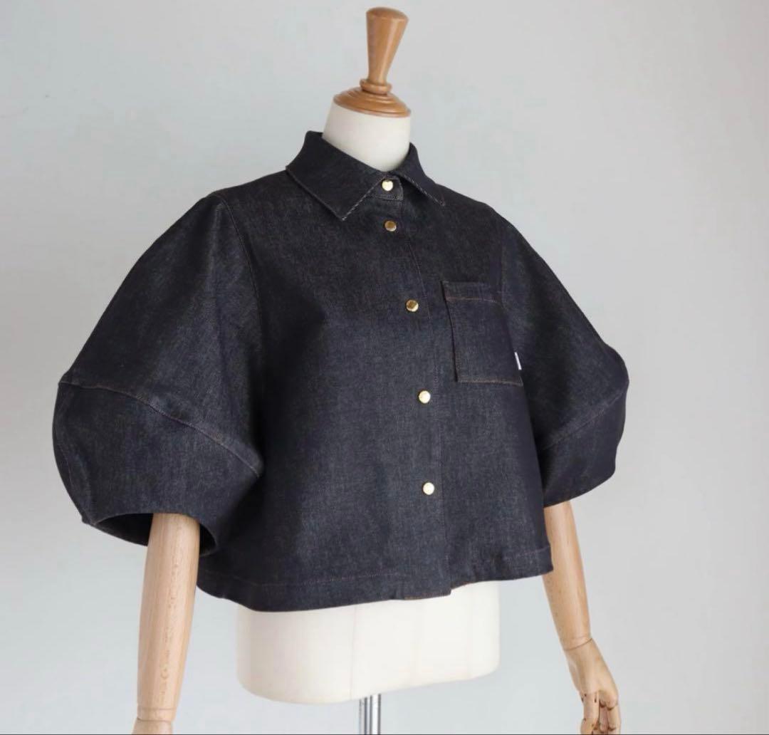 ガーリッシュ　girlish セントセシリア　ランタンデニムジャケット