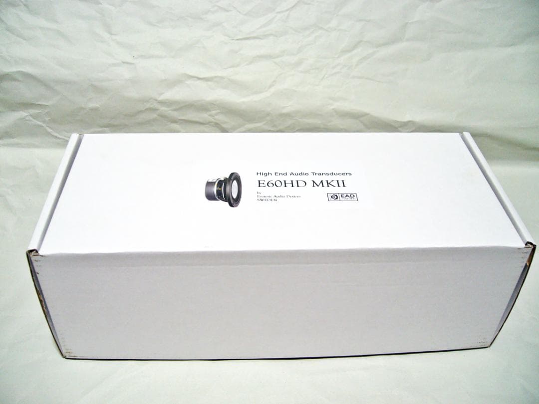 新品　ＥＡＤ　E60HD-MKⅡ　8cm ハイエンド フルレンジ スピーカー