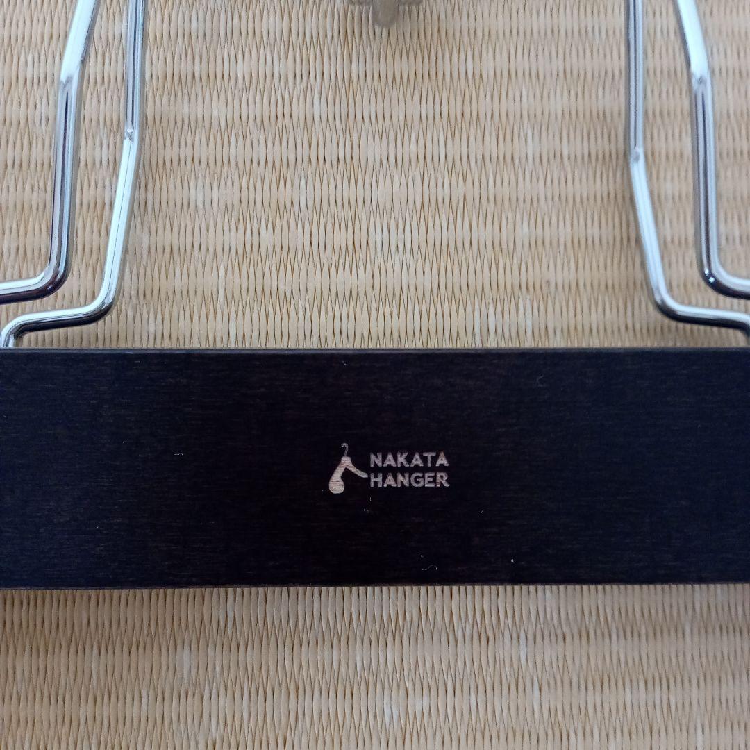 ナカタハンガー 4本 　　　　　　　スモークブラウン