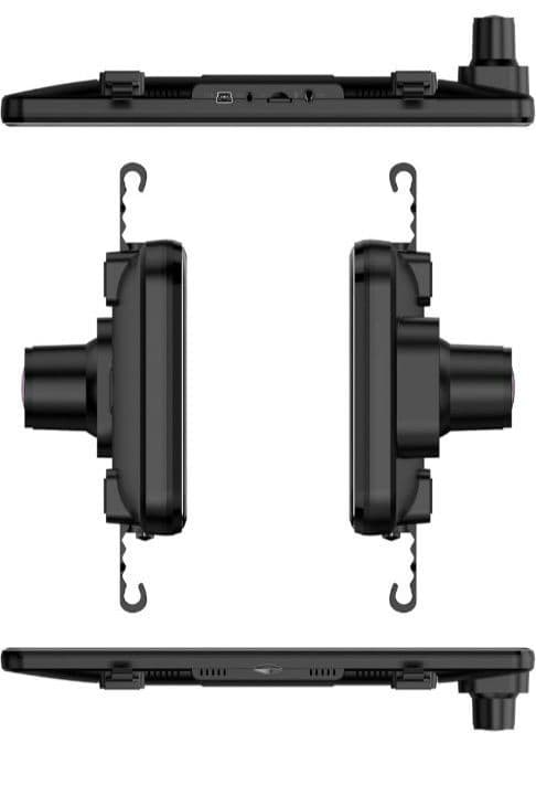 Qualitec ドライブレコーダー ミラー型 4K画質