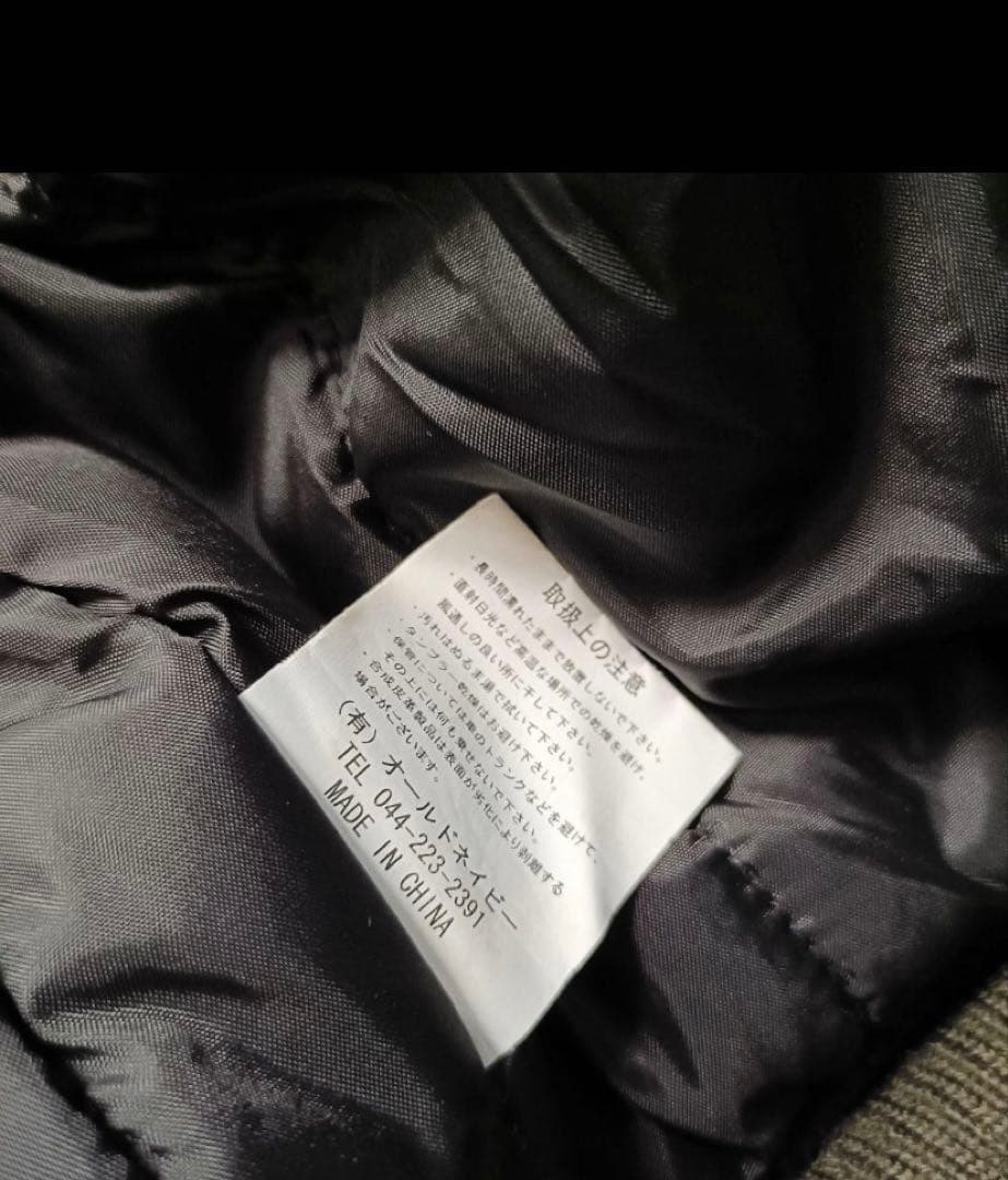 BAD BOY USA バイクジャケットカーキオリーブ　Y2k プロテクター付き