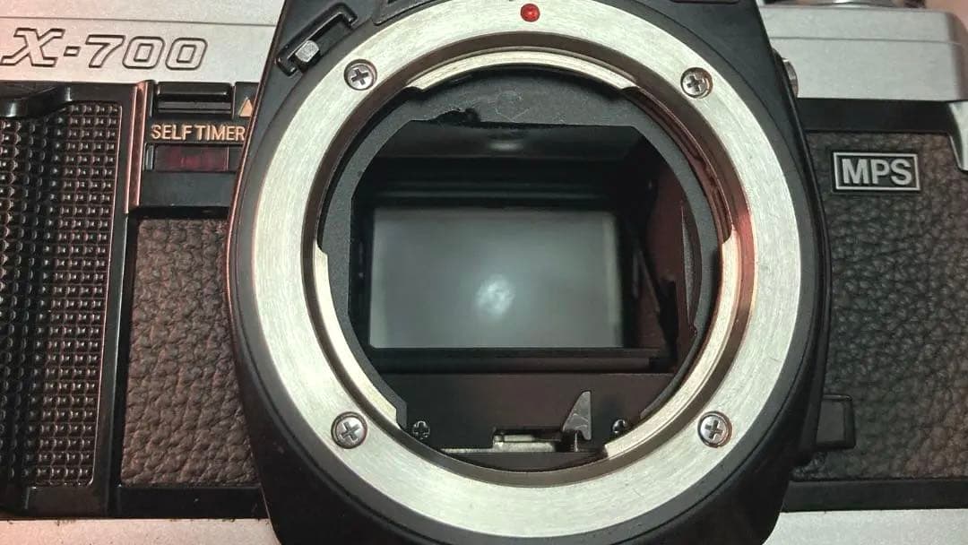 ミノルタ MINOLTA X-700 シルバー MD 50mm F/1.4 希少