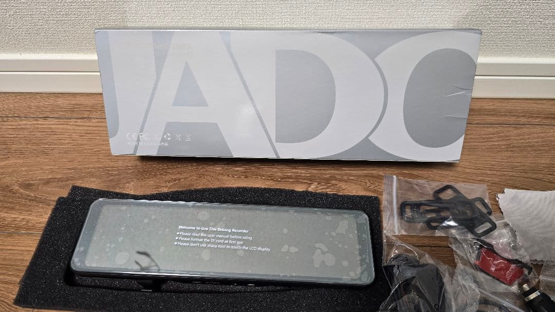 JADO ミラー型 ドライブレコーダー G810 +4k