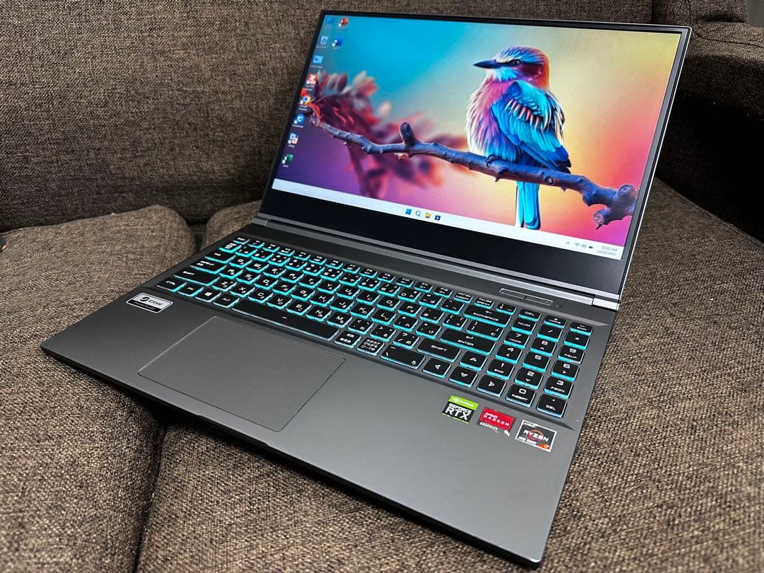 ゲーミングノート　Galleria GTX 1650Ti 120Hz