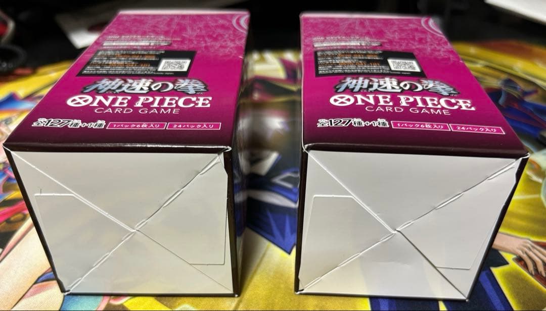 神速の拳　２BOX　（ONE PIECEカード、OP-11）