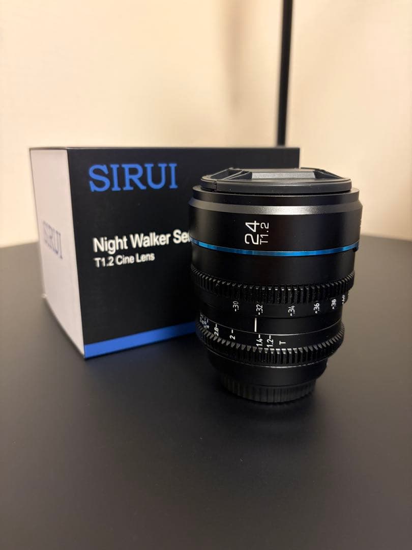 Sirui night walker 24mm T1.2 単焦点レンズ
