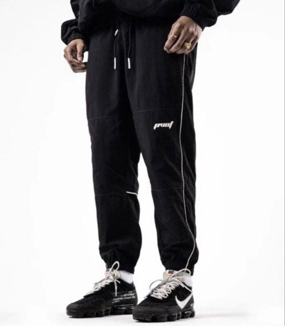 パンツ PVOT PREMIUM NYLON LINE JOGGER PANTS XL