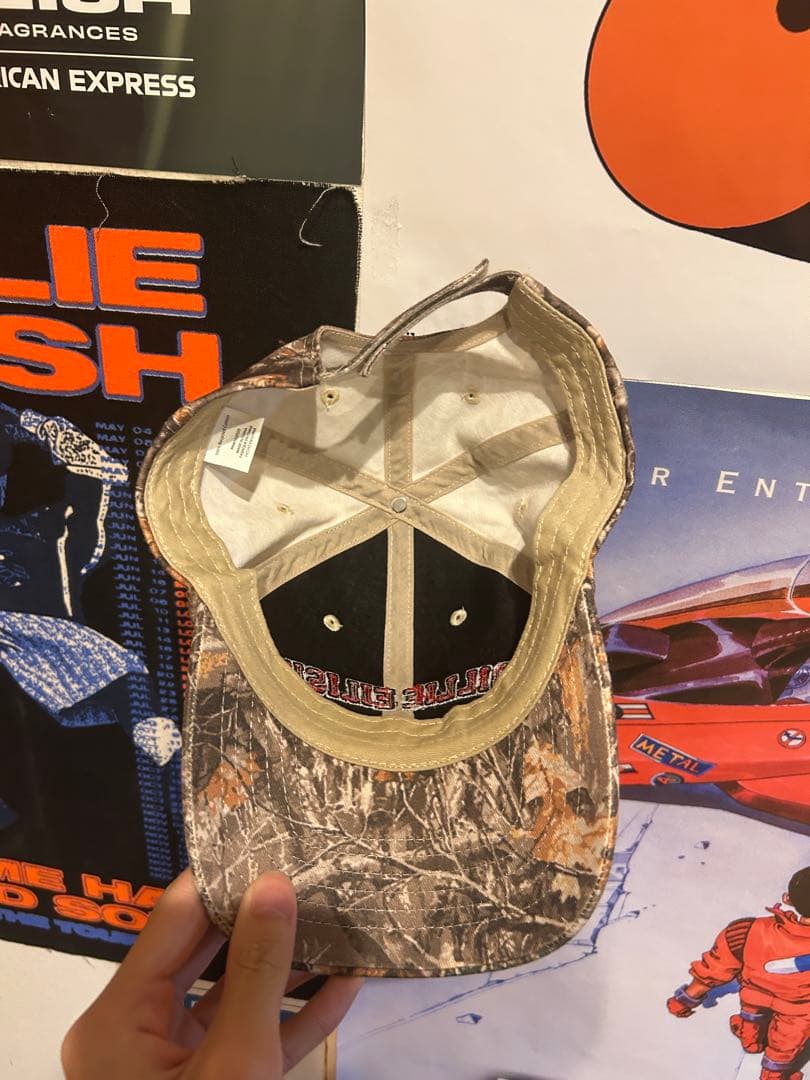 Billie Eilish ツリーカモ　キャップ