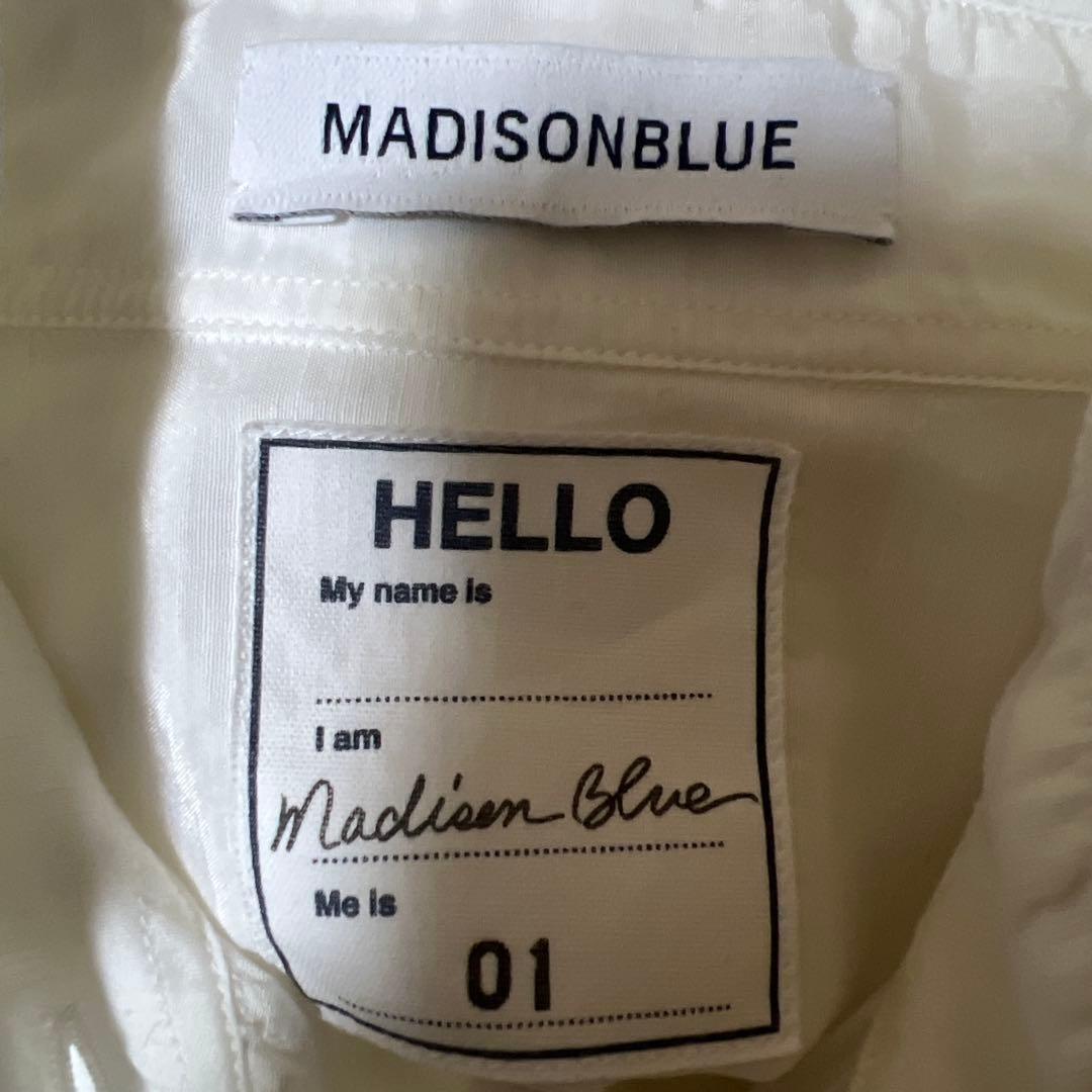 美品　マディソンブルー　マダムシャツ　早い者勝ち！