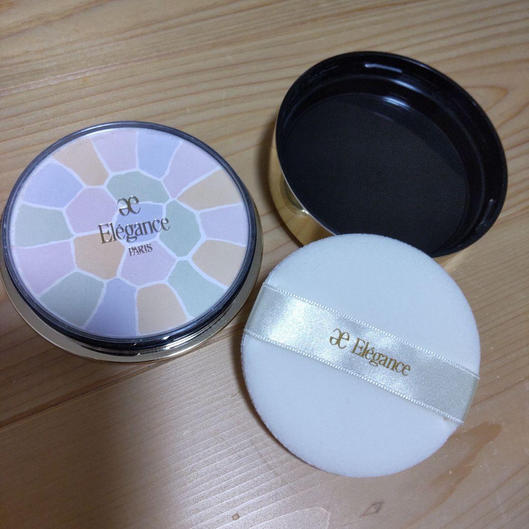 Elegance フェイスパウダー＆化粧下地セット