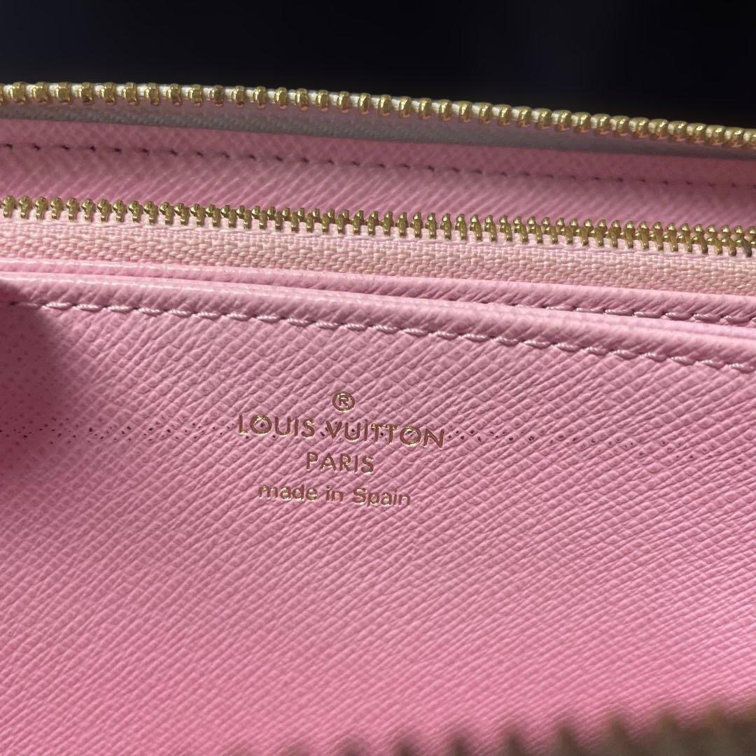 Louis Vuitton 長財布 ジッピーウォレット　ピンク紫グラデーション