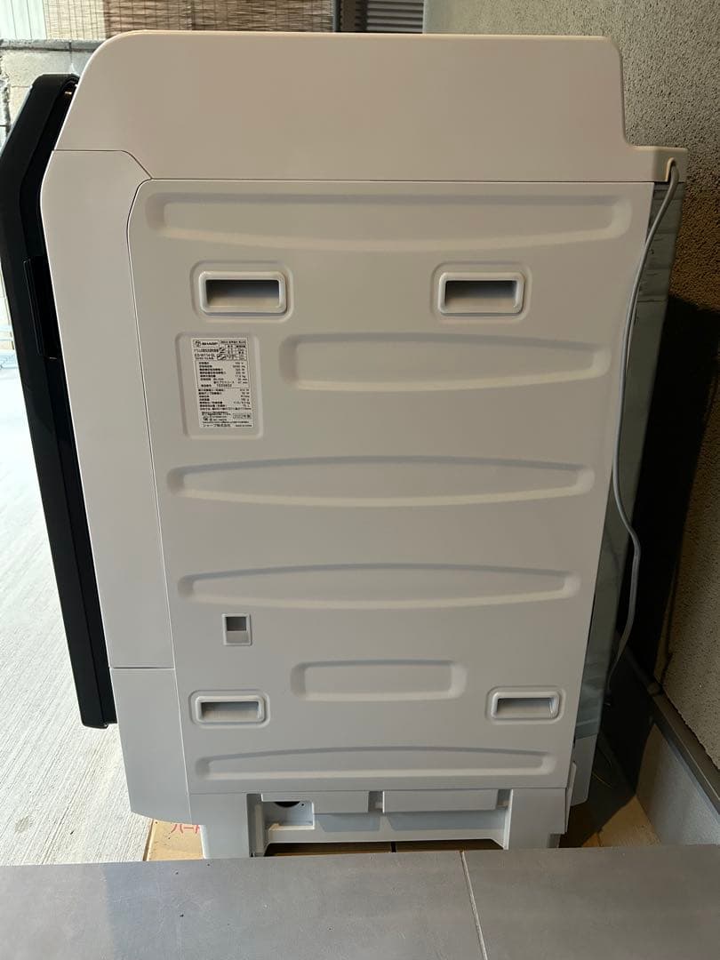 SHARP ドラム式洗濯機　ES-W114-SL 2022年製　輸送用ボルト有り