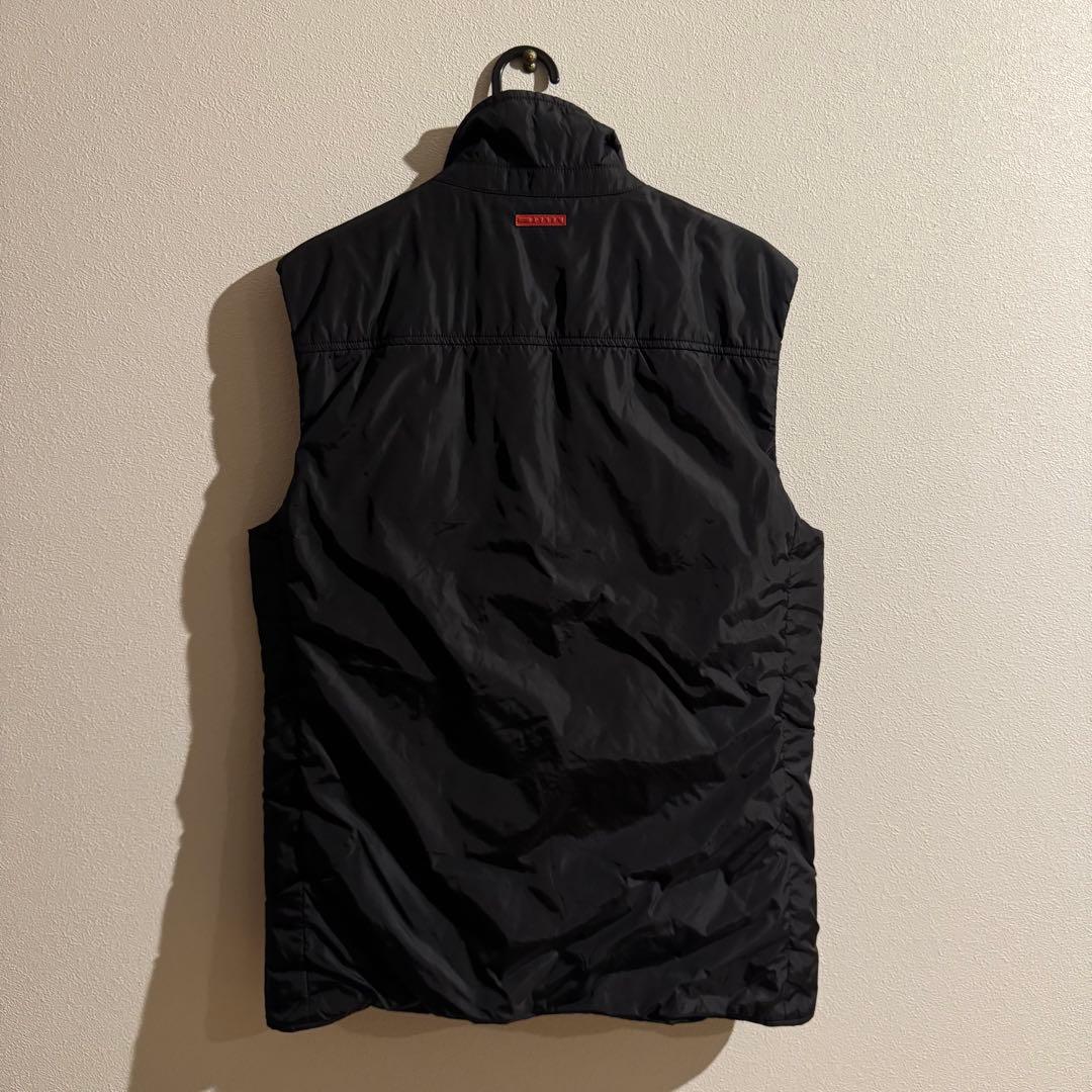 【prada】nylon puff vest サイズS
