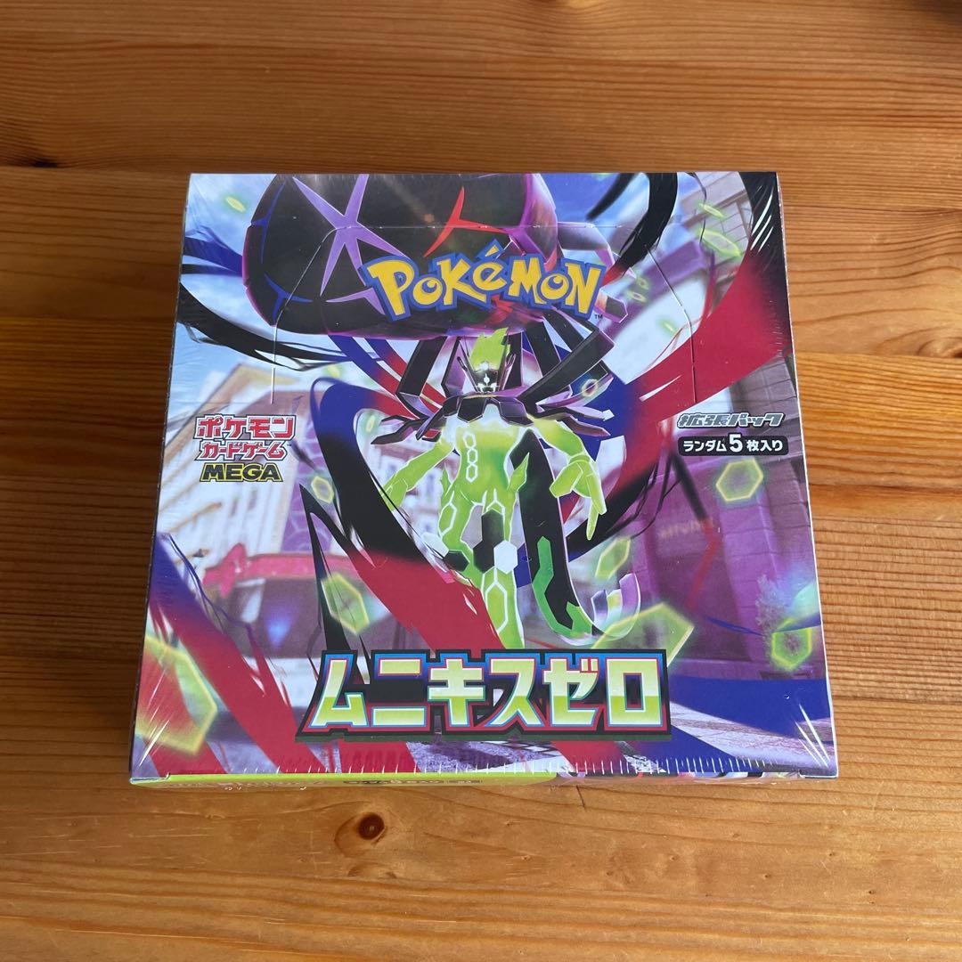 【シュリンクつき】ポケモンカードゲーム ムニキスゼロ ボックス