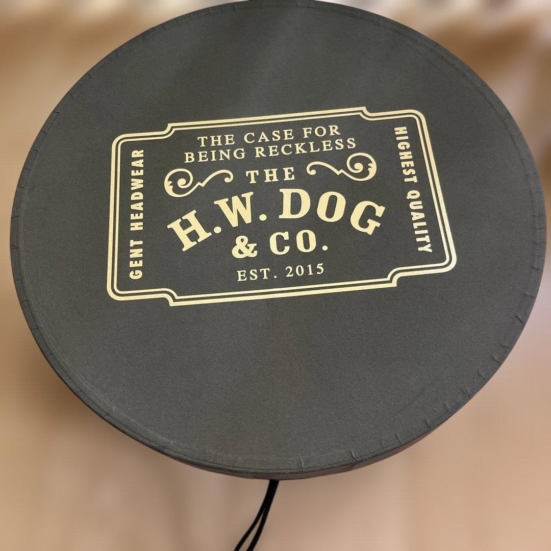 THE H.W.DOG＆CO ハット　美品　箱付き