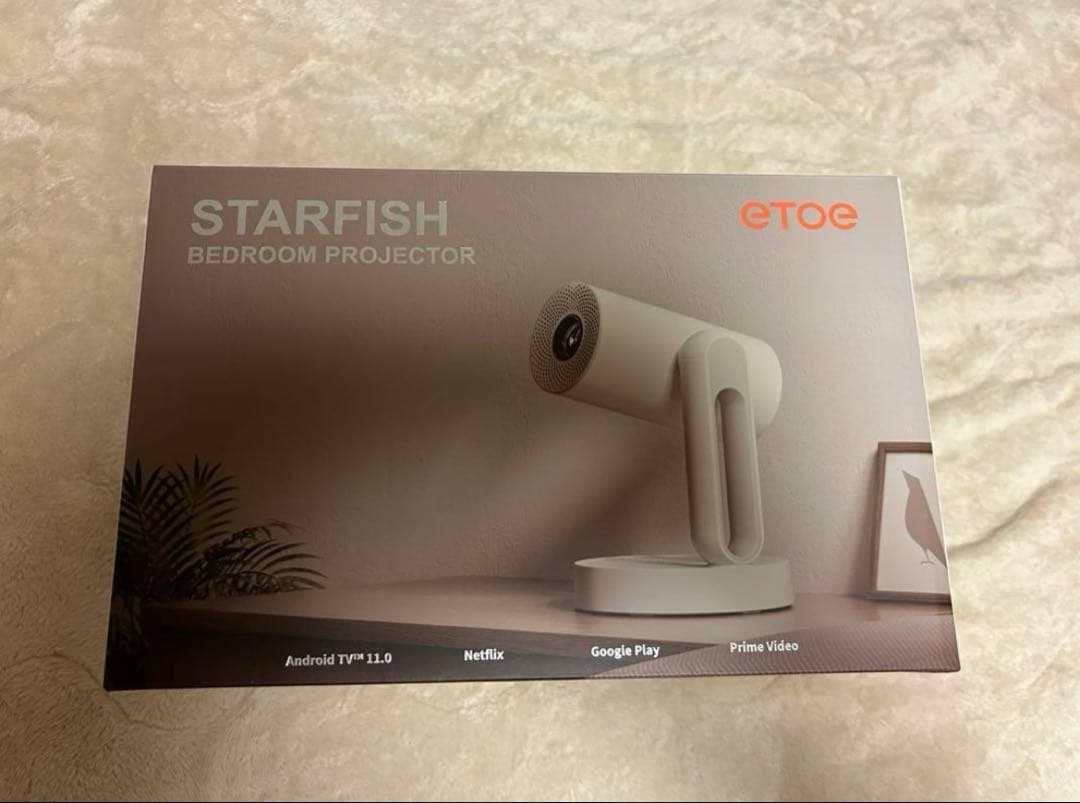 【美品】ETOE プロジェクター Android TV 11.0 新品